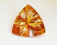 Trillion Citrine Gemstone