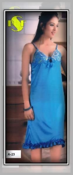 Silk Short Nighty (A-23)