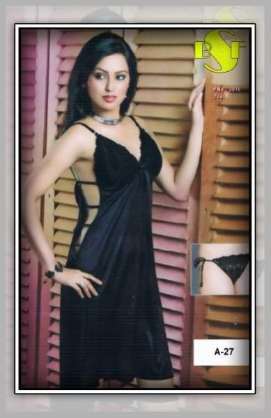 Silk Short Nighty (A-27)