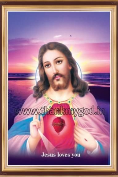 Jesus Christ Framed Photo