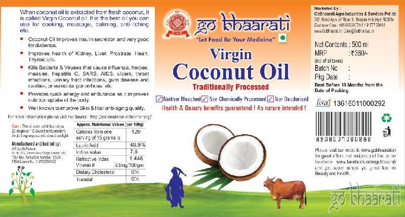GoBhaarati Virgin Coconut Oil