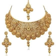 Necklace Set With Mangtika