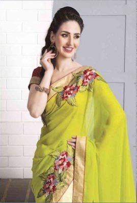 Zoomer Casual Saree