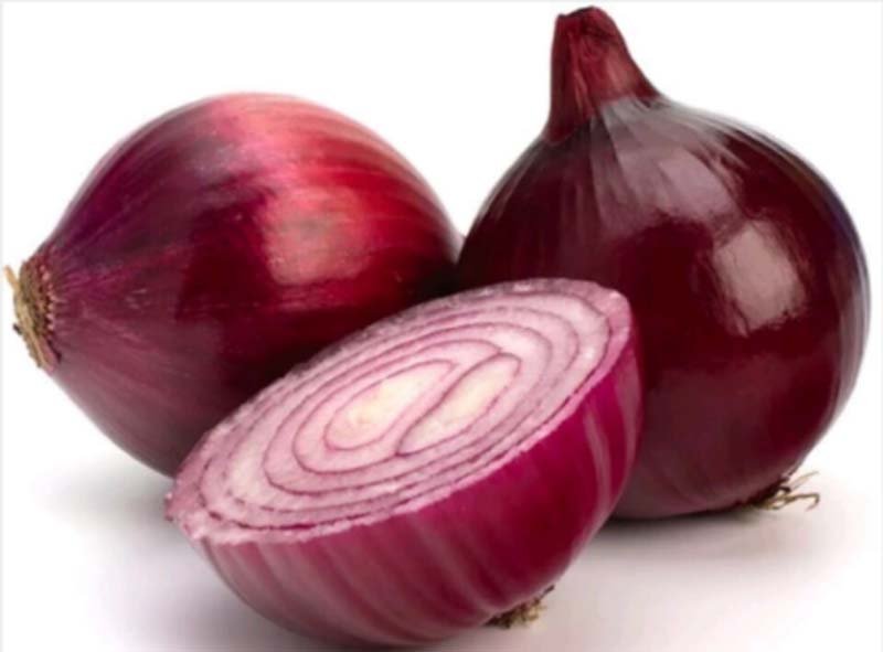 Fresh Red Onions 03