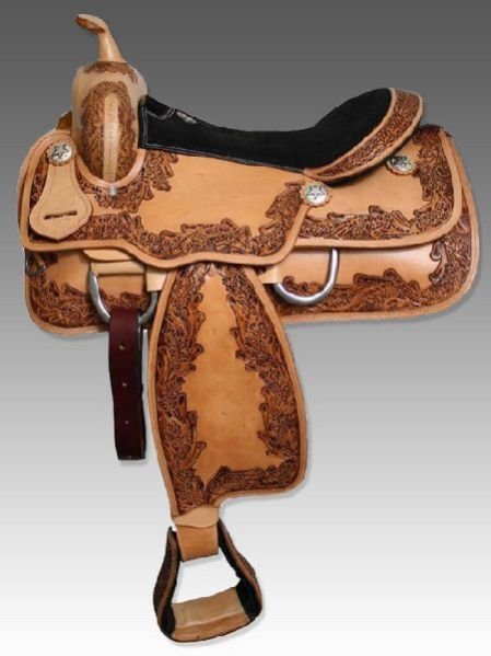 Western Horse Saddle 02
