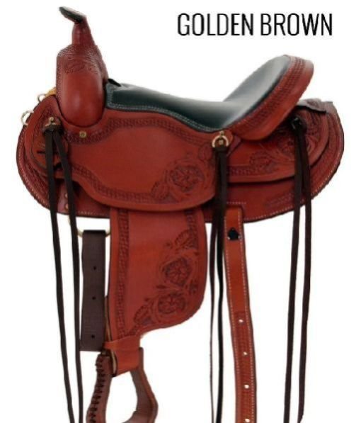 Western Saddle Flex Tree Trail Saddle