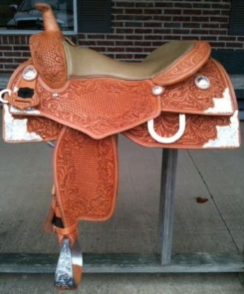 Western Show Saddle