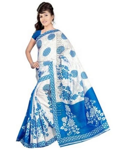F - Ayushi Saree Printed Fashion Cotton - 399