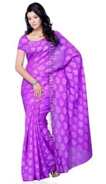 F - JT International Self Design Fashion Jacquard Sari - 1349 ()