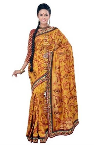 F - RB Sarees Self Design Fashion Tissue Sari - 1346