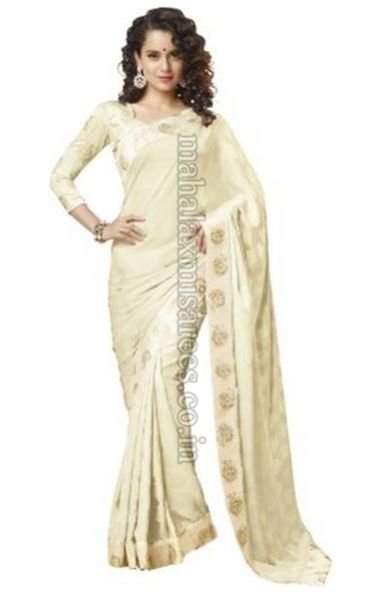F - Roop Kashish Printed Fashion Satin, Jacquard Sari - 1499