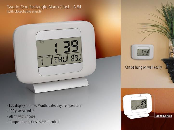 A84 Rectangular Clock