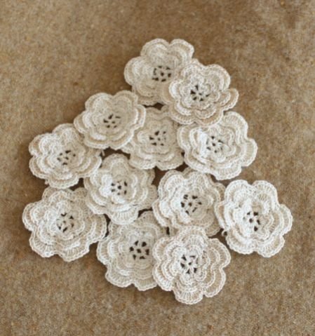 Crochet Flowers 01