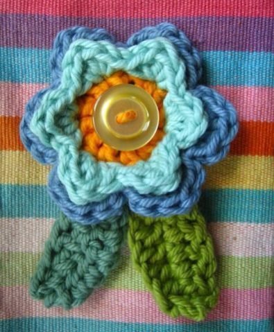 Crochet Flowers 03