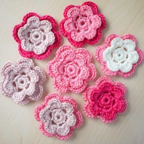 Crochet Flowers 04