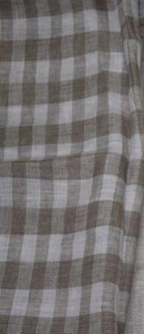 Check Linen Fabric