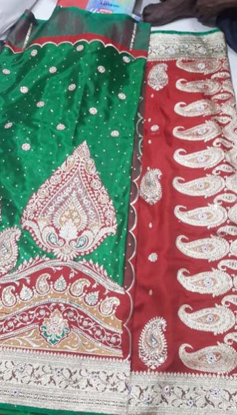 Nylon Banarasi Saree (450)