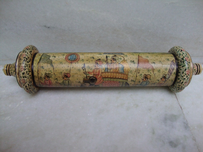 Bone Mugal Painted Letter Box