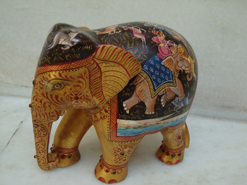 Bone Painted Elephant