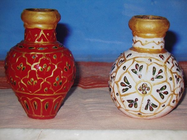 Iron Flower Small Pot