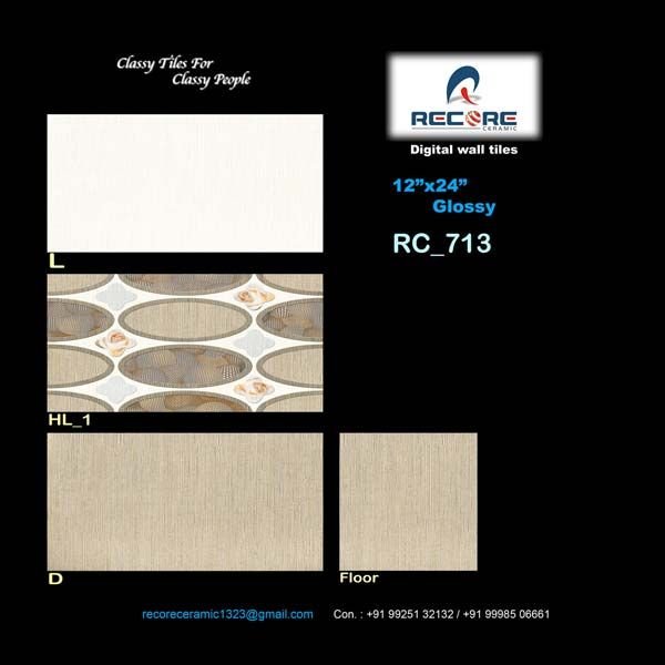 12x24 Glossy Series Kitchen Wall Tiles (713)