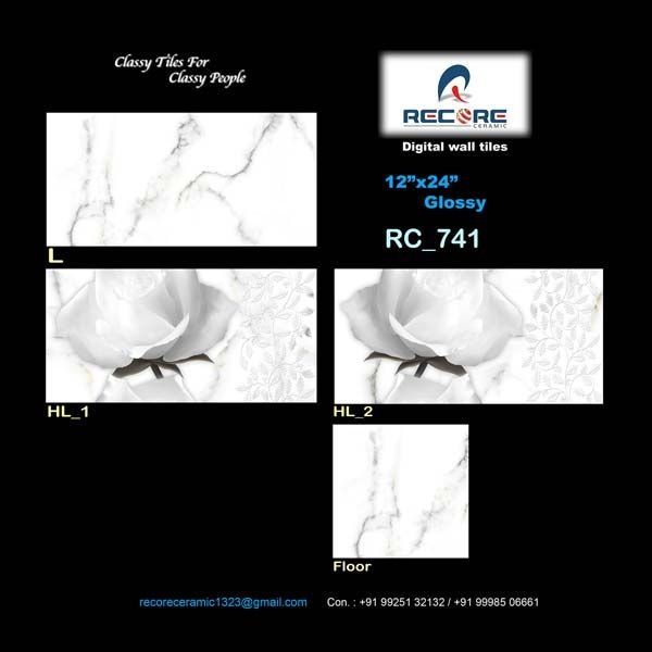 12x24 Glossy Series Kitchen Wall Tiles (741)