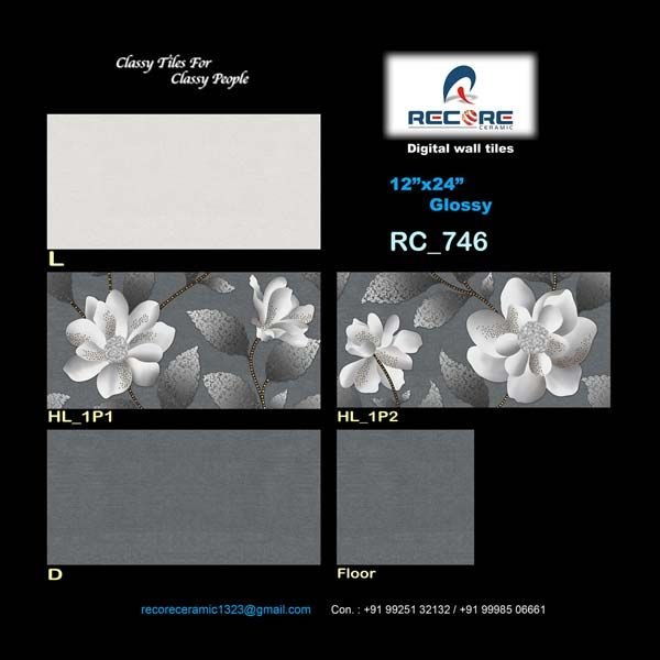 12x24 Glossy Series Kitchen Wall Tiles (746)