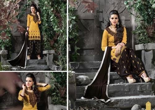 Ladies Cotton Patiala Suits