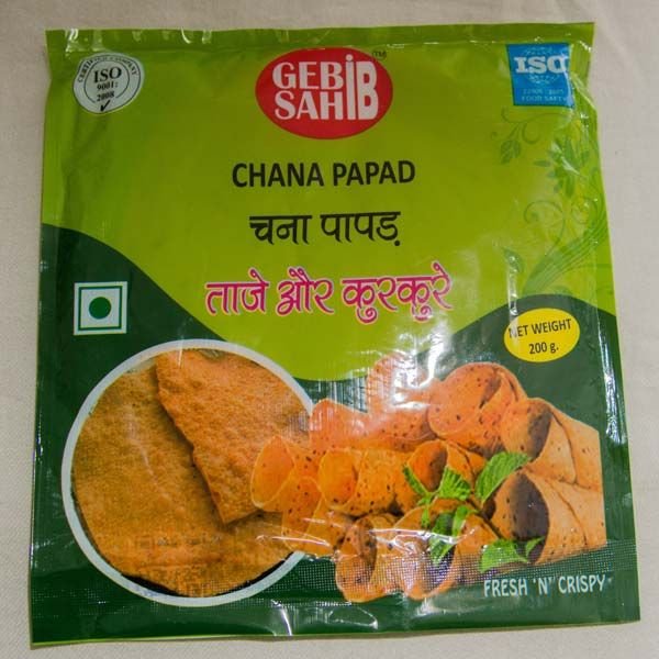 Chana Papad