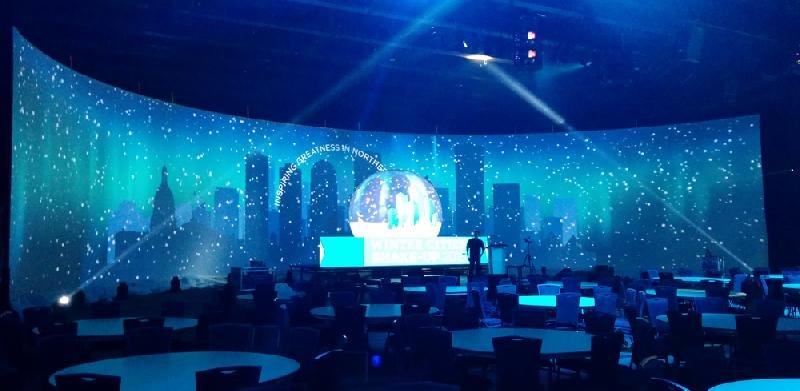 Curved LED Video Wall Screens 05