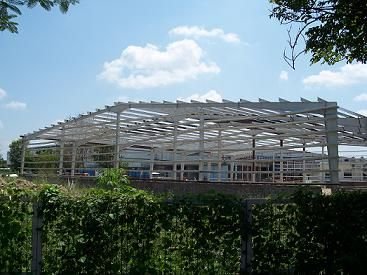 Pre Engineered Metal Building Fabrication 02