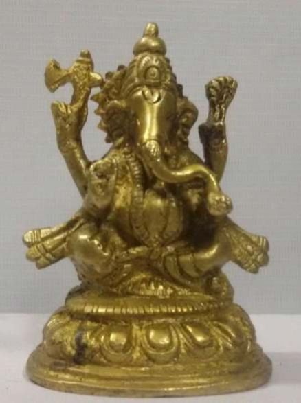 Ganpati On Pedestal