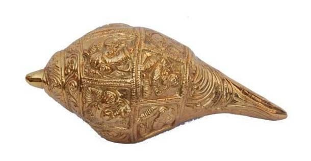 Shankh with Engraving