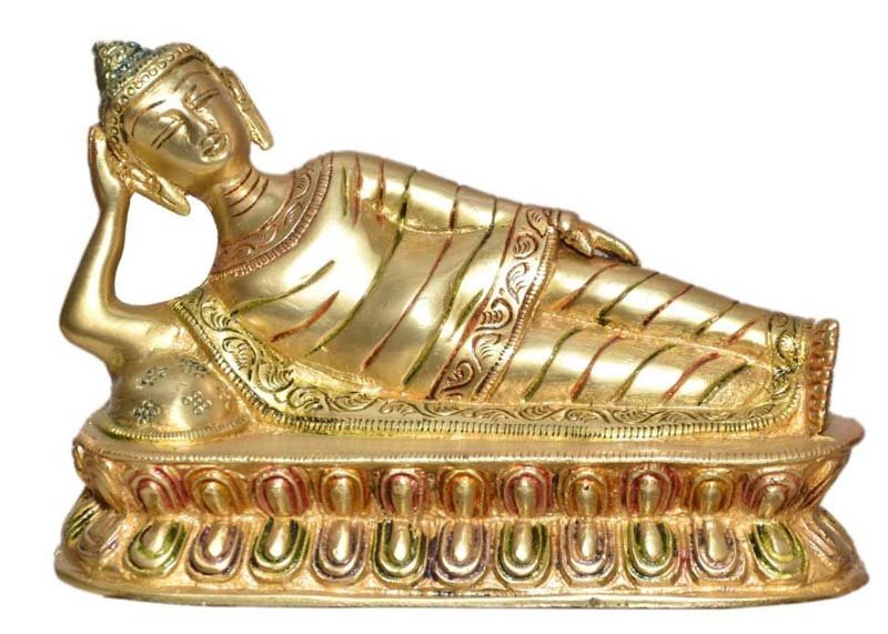 Sleeping Buddha On Base