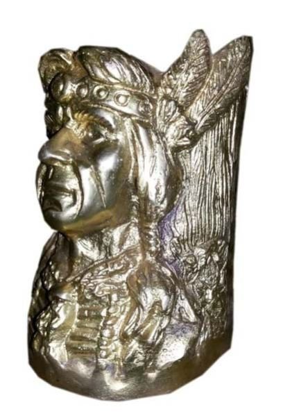 Tribal Face Pen Stand