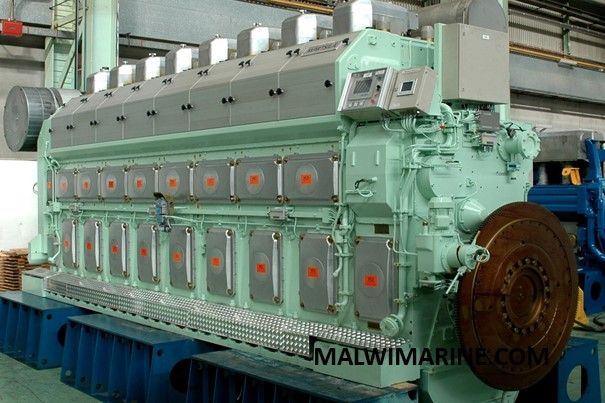 Marine Engine 01