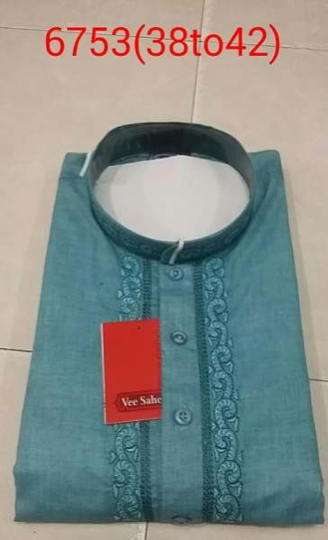 Embroidered Kurta Pajama (6753)