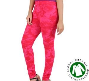 Ladies Organic Cotton Printed Leggings 02