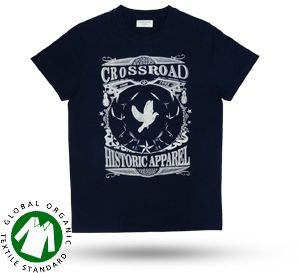 Mens Organic Cotton Round Neck T-Shirts 06