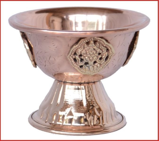 Copper Serving Bowl 02