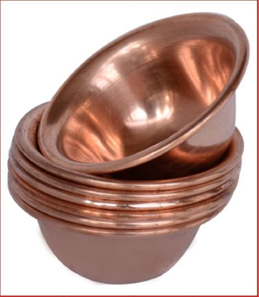 Copper Serving Bowl 03