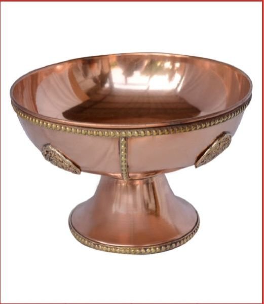 Copper Serving Bowl 04