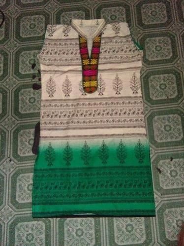 Ladies Sleeveless Jaipuri Kurti