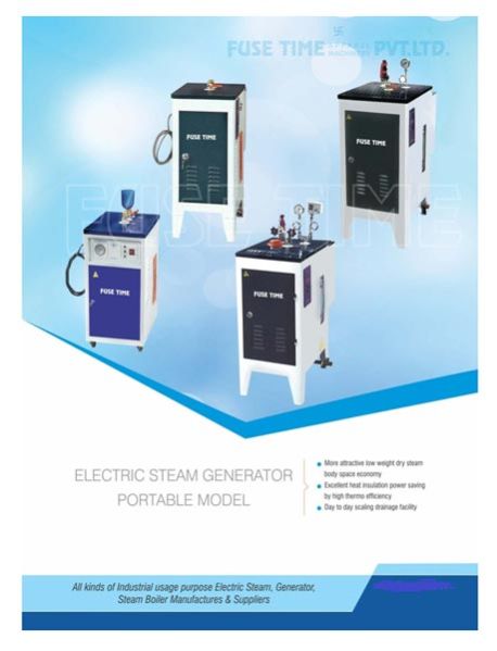 Electric Steam Generator Portable Model 01