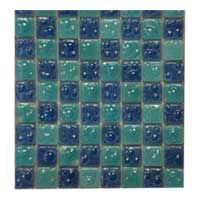 1 x 1 Bubble Glass Tiles