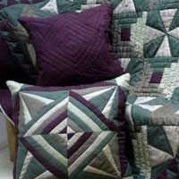Multi Color Hand Quilted Bedspread