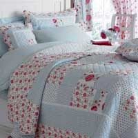 Rosa Machine Quilted Bedspread