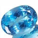 Ovel Blue Topaz