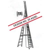Aluminium Self Supporting Extension Ladder