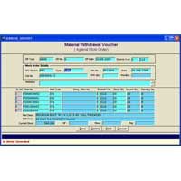 Material Withdrawal Voucher